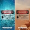 Signmission This Equipment Starts Automatically Danger Sign, Plastic, 10in W x 7in L, 2PK OS-2PACK-DS-P-710-L-2325 - alternate 6
